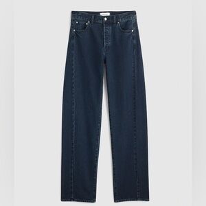Madewell Pieced Barrel-Leg Full-Length Jean